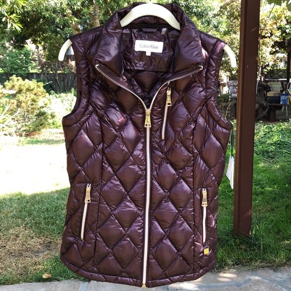 Calvin Klein Jackets & Blazers - 🌺 CALVIN KLEIN; BNWT Premium Down Puffer Vest XS!
